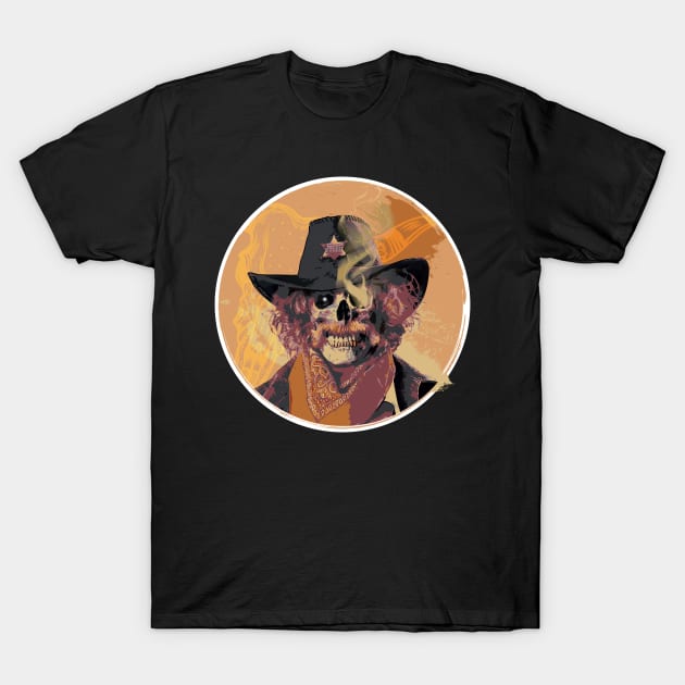 Undead Sheriff T-Shirt by ArtlifeDesigns